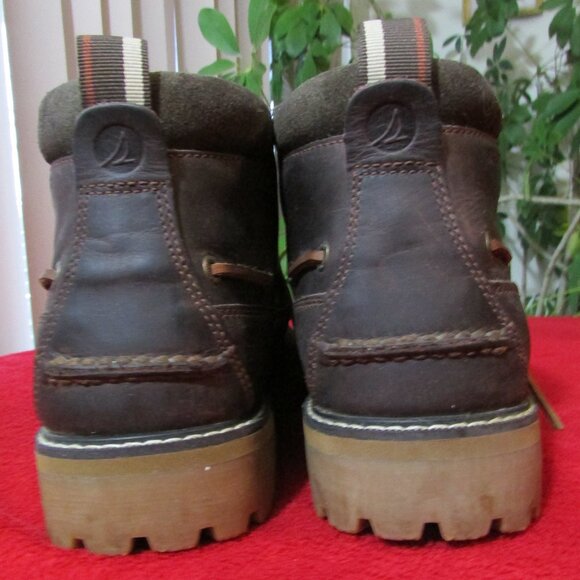 Sperry Chukka Waterproof Boots - Brown Leather